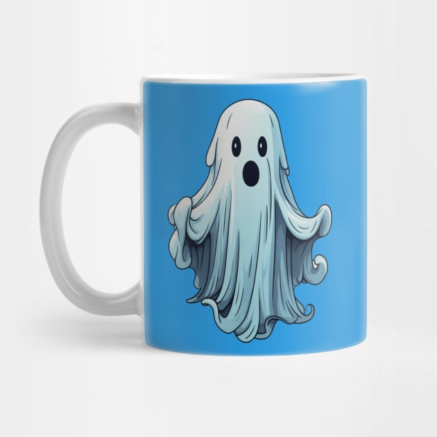 Cute Ghost 011 by WickedArtDigital